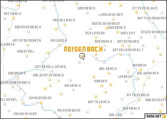 map of Reisenbach