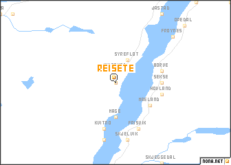 map of Reisete