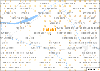 map of Reiset