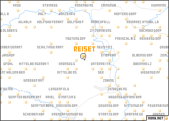 map of Reiset