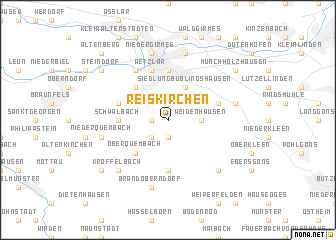 map of Reiskirchen