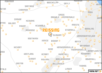 map of Reissing