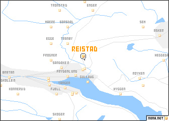 map of Reistad