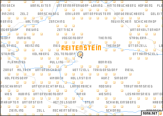 map of Reitenstein