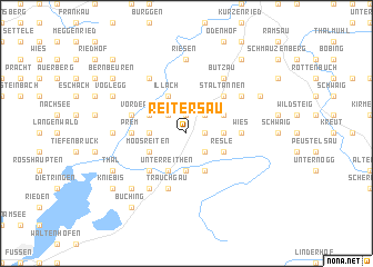 map of Reitersau