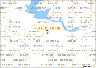 map of Reiterschlag