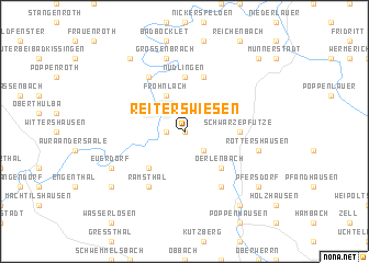 map of Reiterswiesen