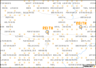 map of Reith