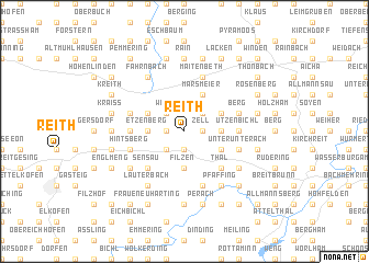 map of Reith