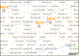 map of Reith