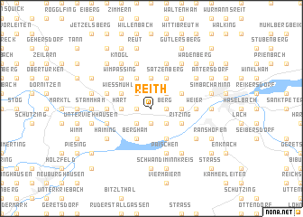 map of Reith