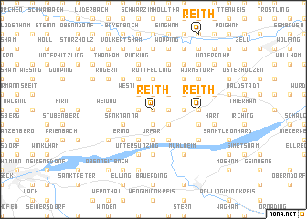 map of Reith