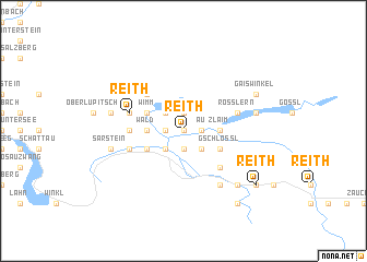 map of Reith