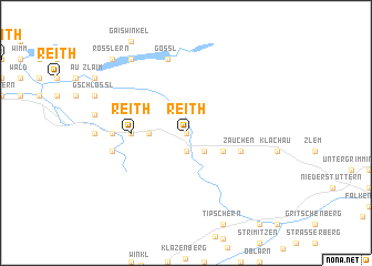 map of Reith