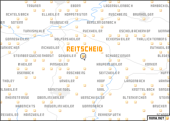 map of Reitscheid