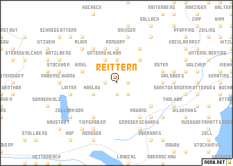 map of Reittern