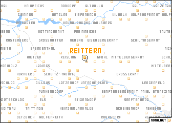 map of Reittern