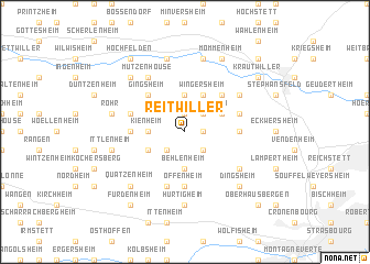 map of Reitwiller