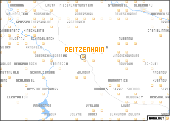 map of Reitzenhain