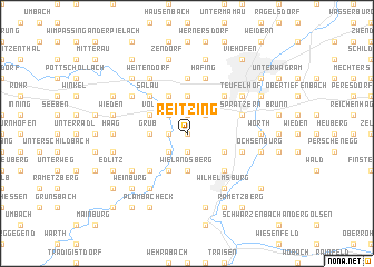 map of Reitzing