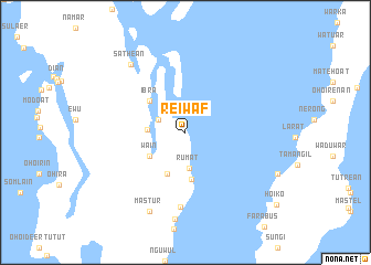 map of Reiwaf