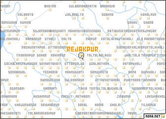 map of Rejākpur
