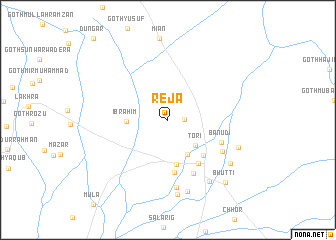 map of Reja