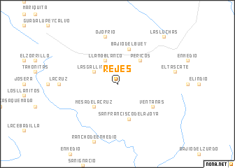 map of Rejes