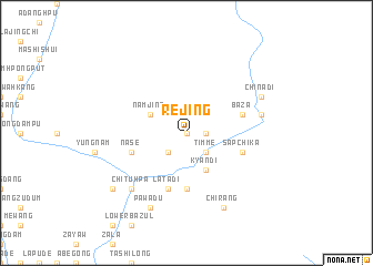 map of Rejing