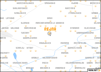 map of Rejna