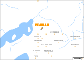 map of Rejolla