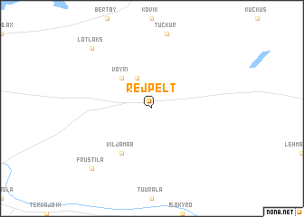 map of Rejpelt