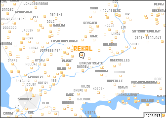 map of Rekal