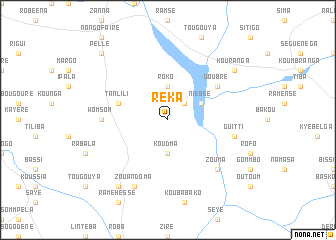 map of Rèka