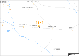 map of Reka