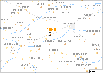 map of Reka