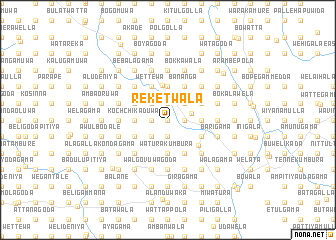 map of Reketwala