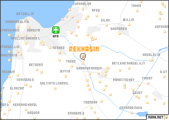 map of Rekhasim