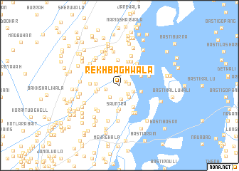 map of Rekh Baghwāla