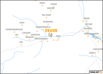 map of Rekho