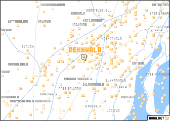 map of Rekhwāla