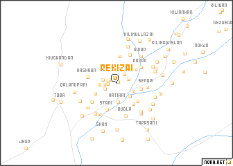 map of Rekizai