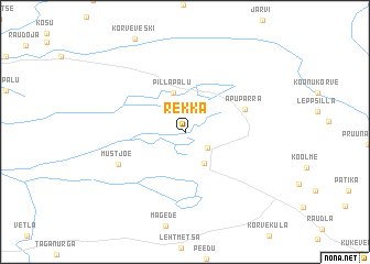map of Rekka