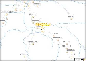 map of Rekondji