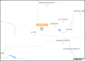 map of Rekord