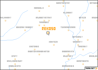 map of Rekoso