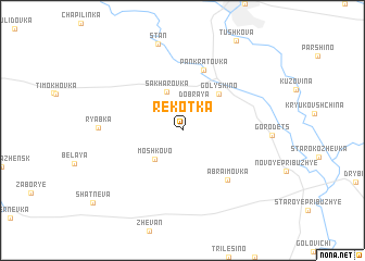 map of Rekotka