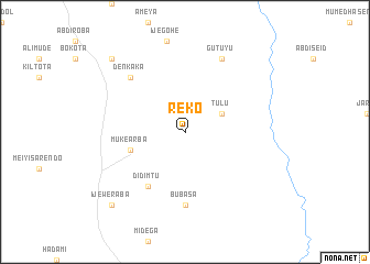 map of Reko