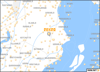 map of Rekra