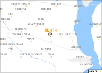 map of Rekta